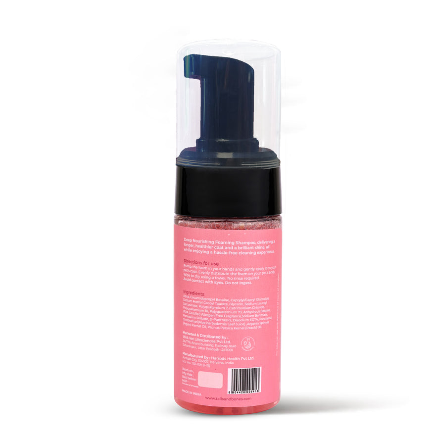 Peach Waterless Dry Bath for Instant Freshness