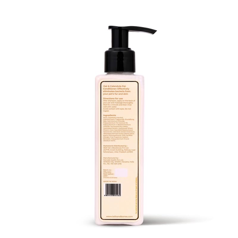 Conditioner | Calendula, Oat Extract  for Dogs & Cats
