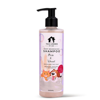 Nourishing Shampoo | Sulphate Free Pet  Milk & Wheat