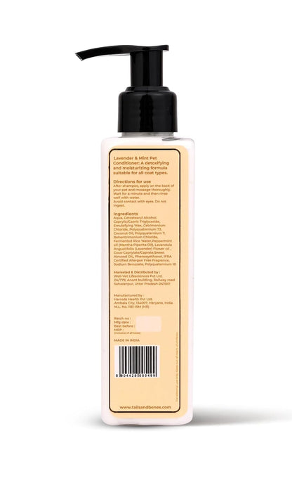 Deshedding Shampoo & Nourishing Conditioner | Lime, Coconut, Lavender & Mint Oil | Combo of 2