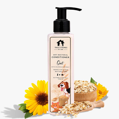Moisturising Shampoo,Nourishing Conditioner & Silky Smooth Coat Hemp Oil | Vanilla, Oats, Oat & Calendula