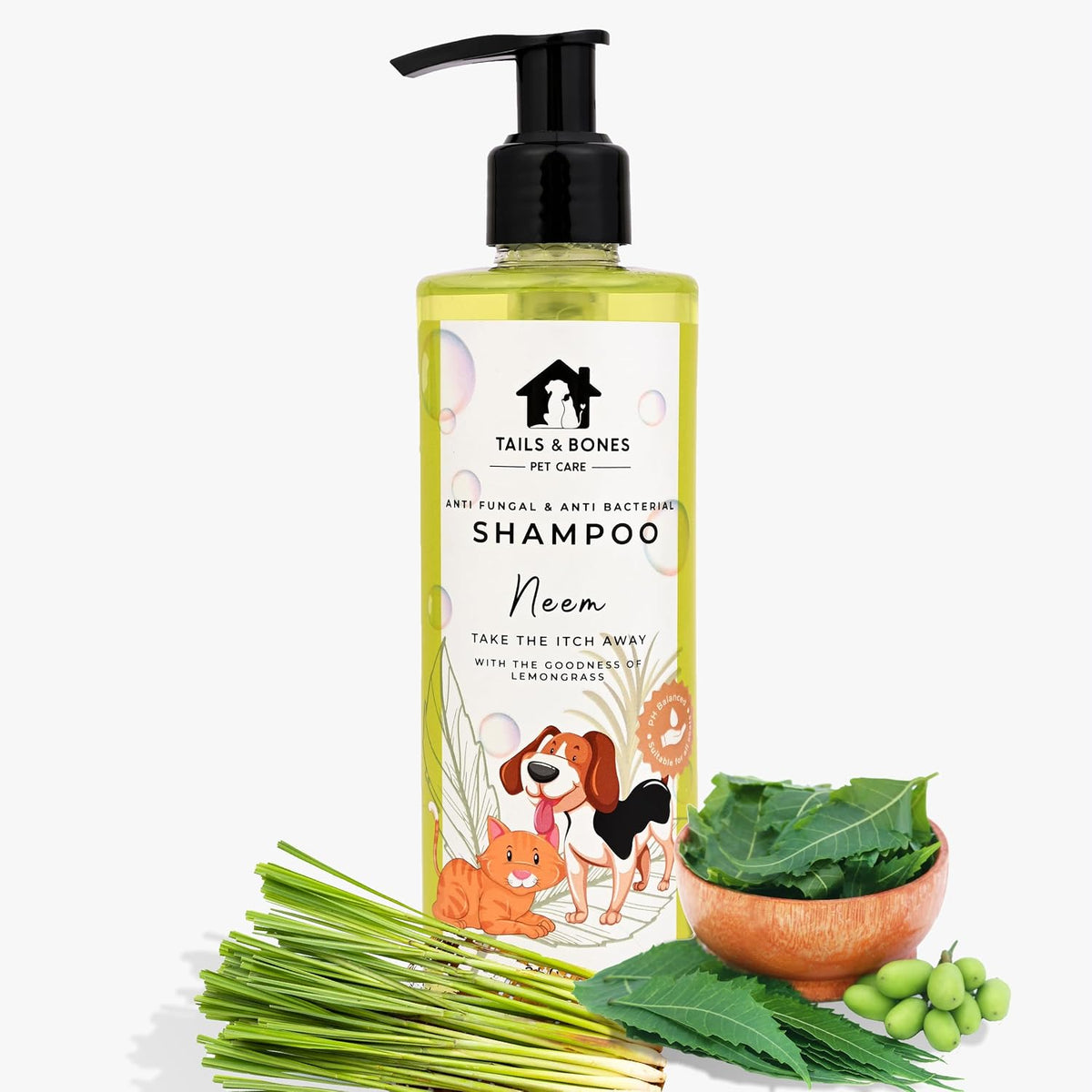 Itch Relief Shampoo,Nourishing Conditioner & Smooth Coat Hemp Oil | Neem, Lemon, Oat & Calendula
