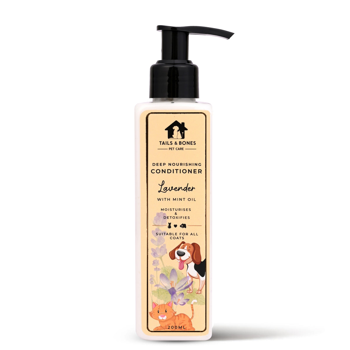 Lavender Pet Conditioner for a Soft & Silky Coat