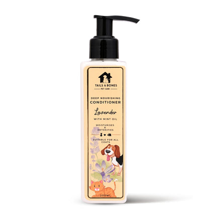 Lavender Pet Conditioner for a Soft & Silky Coat