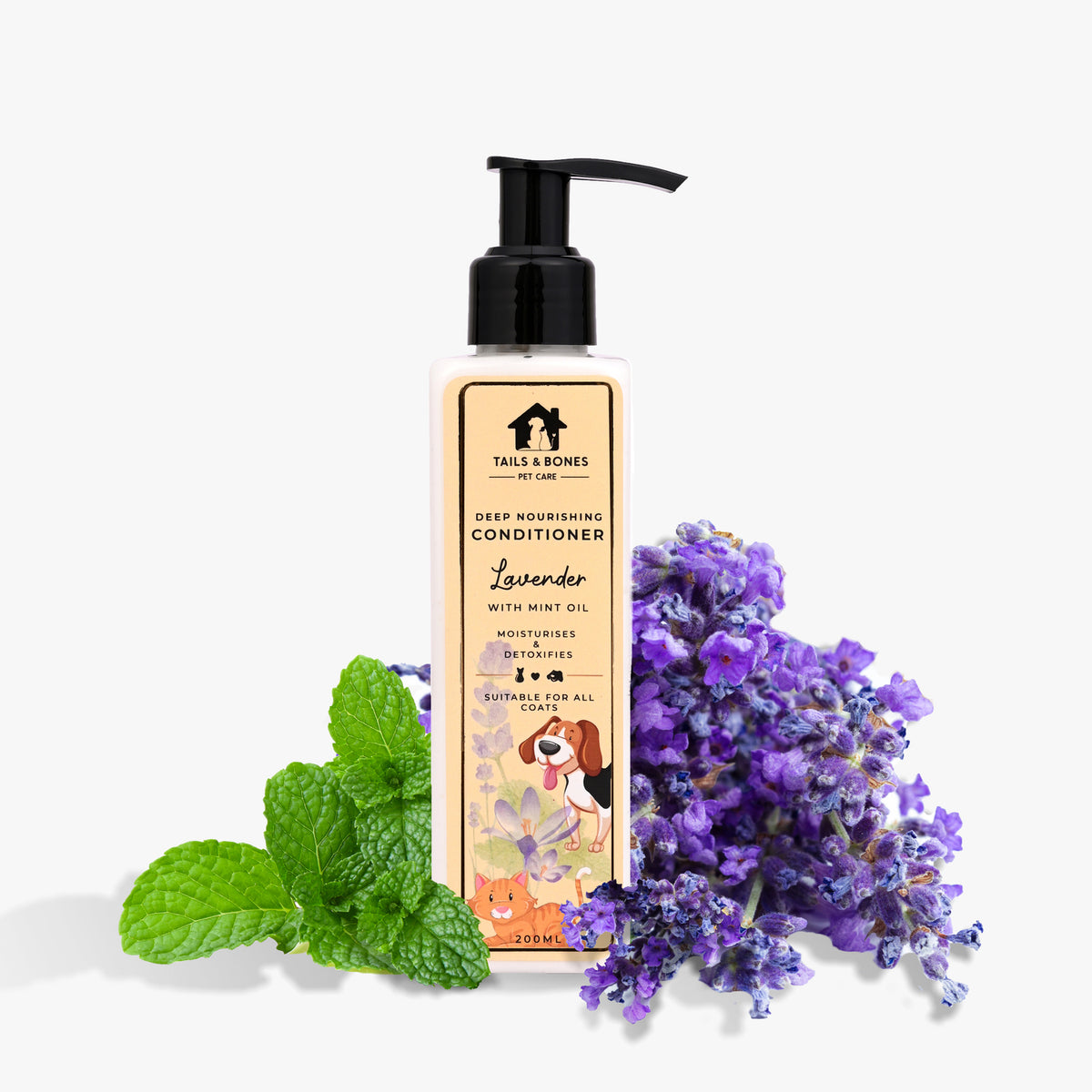 Lavender Pet Conditioner for a Soft & Silky Coat