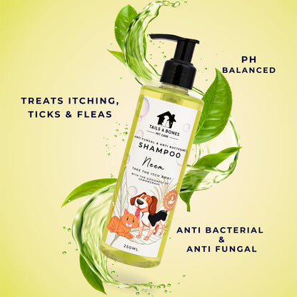 Neem Herbal Pet Shampoo for Healthy Skin & Coat