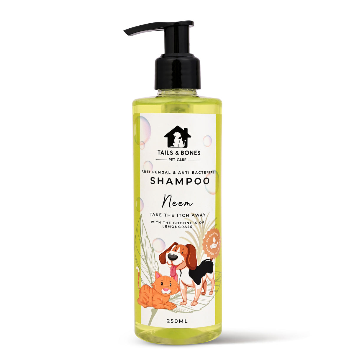 Neem Herbal Pet Shampoo for Healthy Skin & Coat