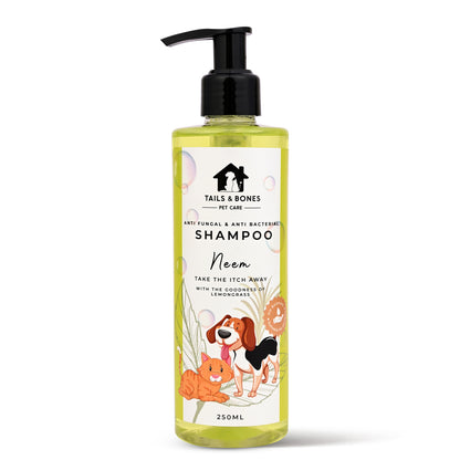 Neem Herbal Pet Shampoo for Healthy Skin & Coat