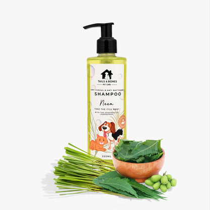Neem Herbal Pet Shampoo for Healthy Skin & Coat