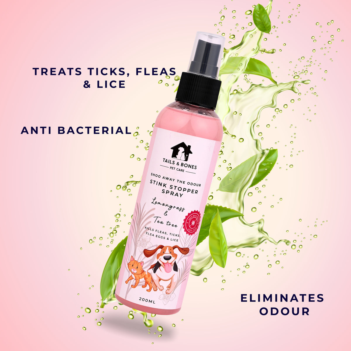 Pet Odour Control Spray for Long-Lasting Freshness