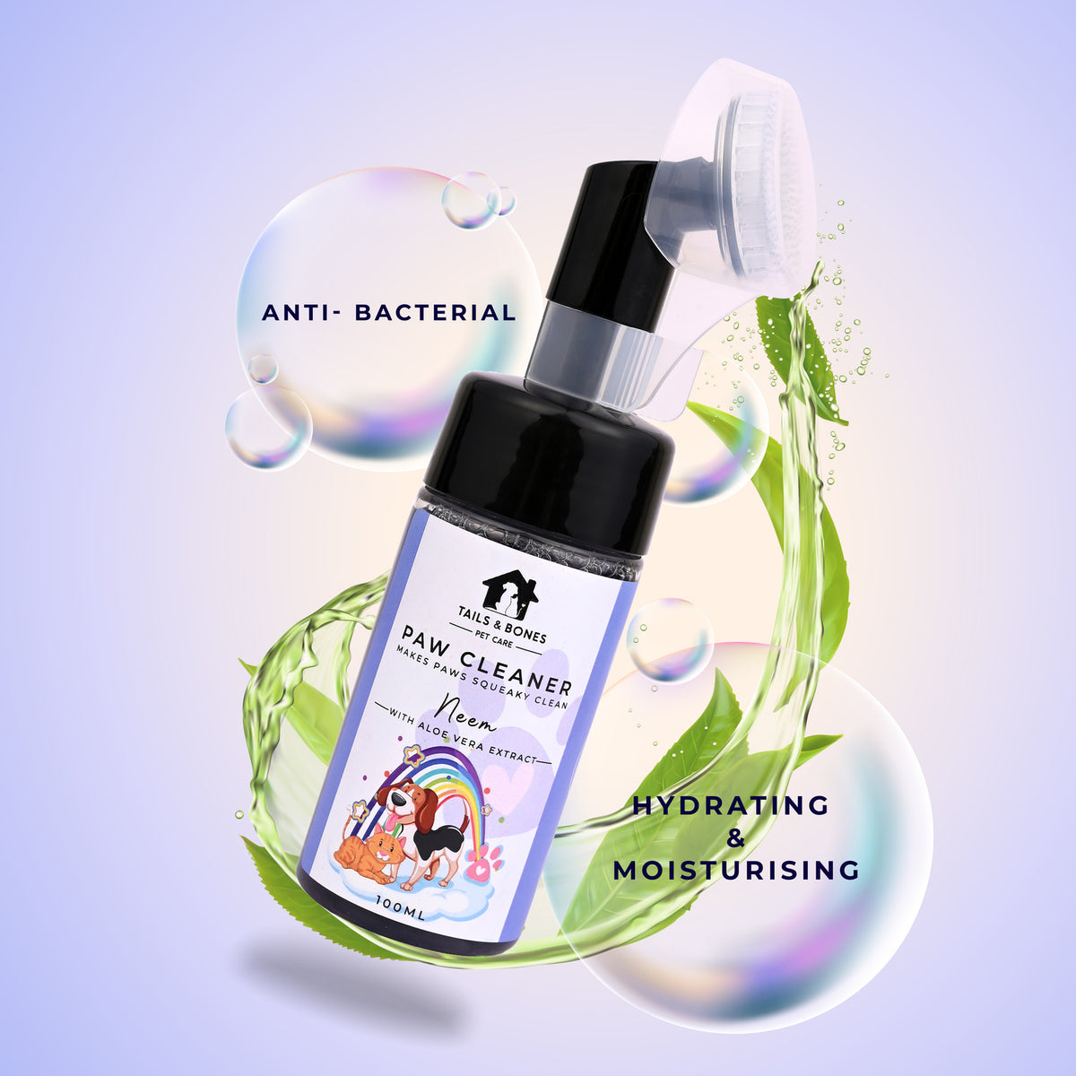 Gentle Paw Cleaner for Everyday Hygiene