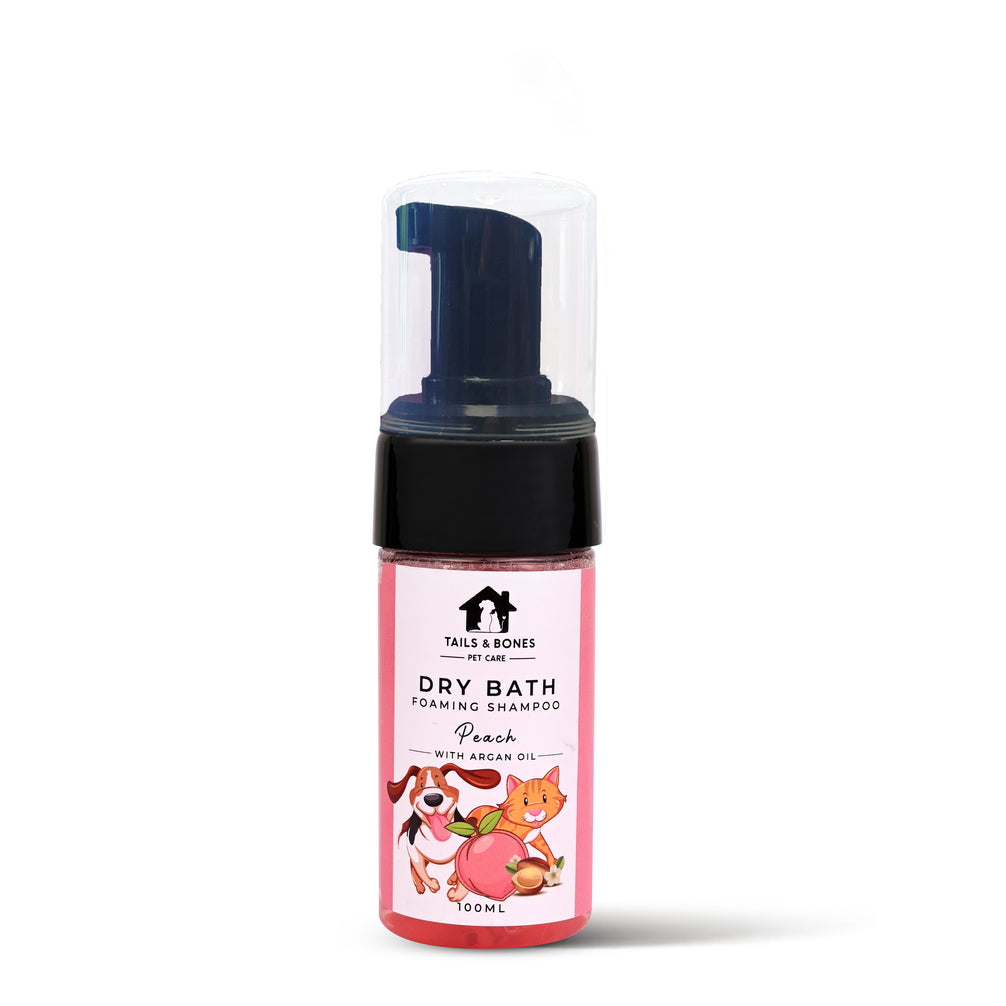 Peach Waterless Dry Bath for Instant Freshness