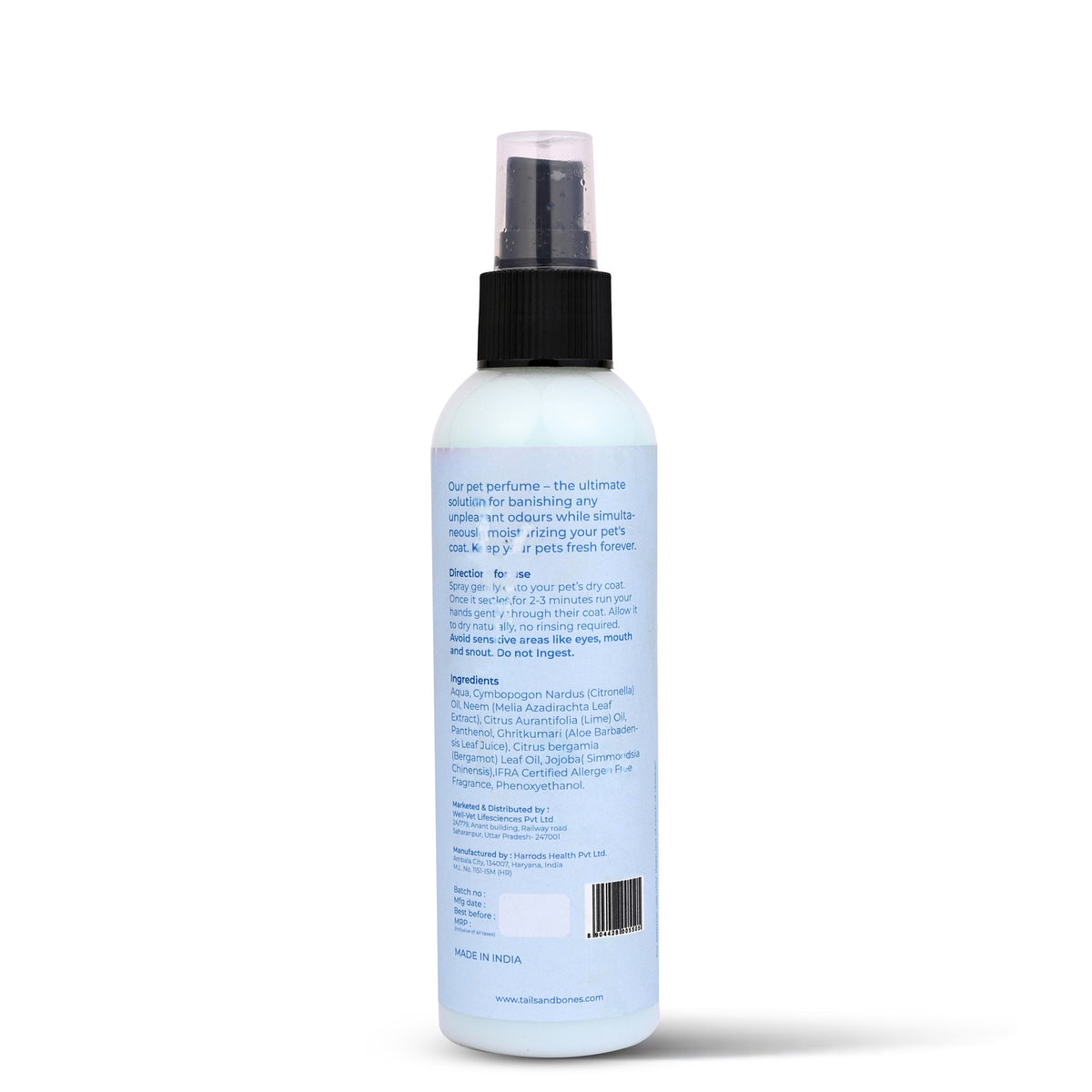 Luxury Pet Perfume for a Fresh & Pleasant Fragrance
