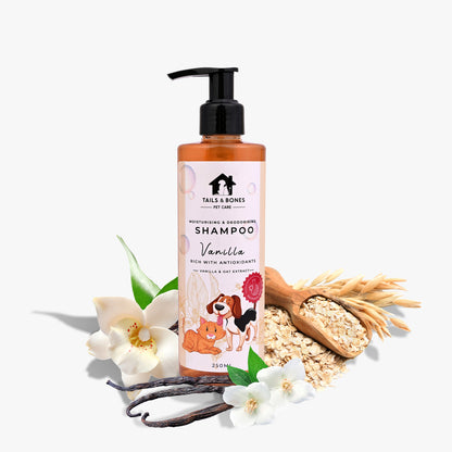 Vanilla Nourishing Pet Shampoo for Soft & Healthy Coats